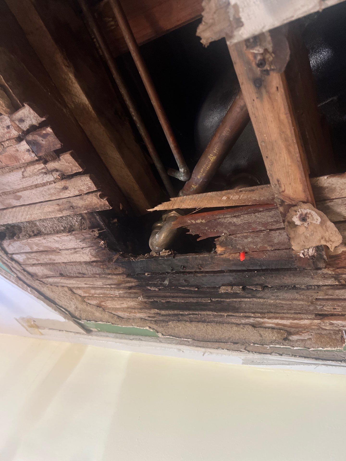 Burst pipe water damage — what to do immediately